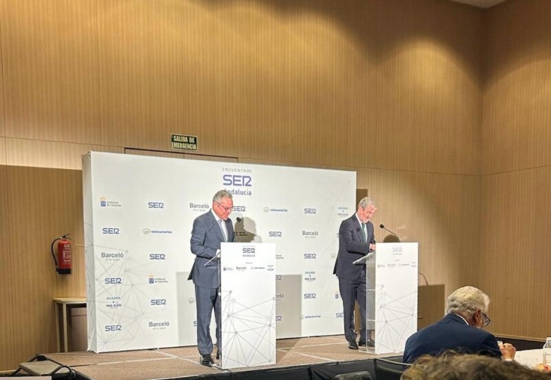 Fernando Clavijo, presidente de Canarias, ha intervenido en Encuentros Ser Andalucía / Gobierno de Canarias