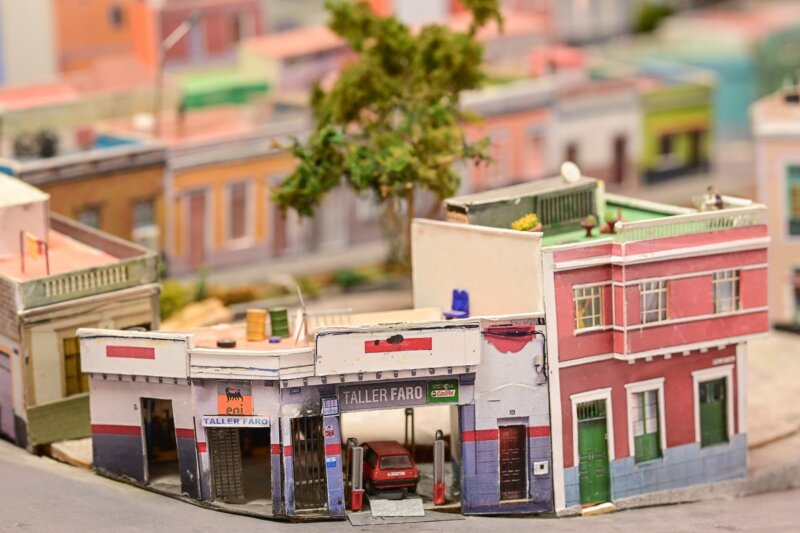 La Isleta y el Puerto en miniatura, una exposición de Klaus Kandler