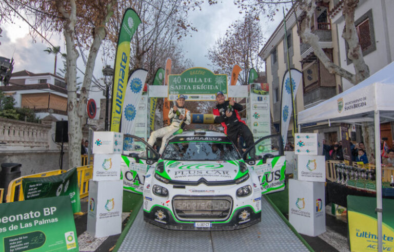 Yeray Lemes y Rogelio Peñate se imponen en el Rally Villa de Santa Brígida