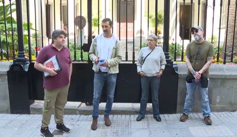 La “Acampada Reivindicativa Lolo Dorta” denuncia el encarecimiento de la vivienda social