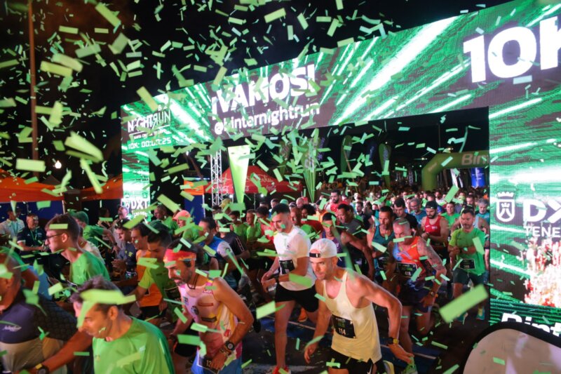 Binter NaghtRun de Santa Cruz. Imagen Dg Eventos