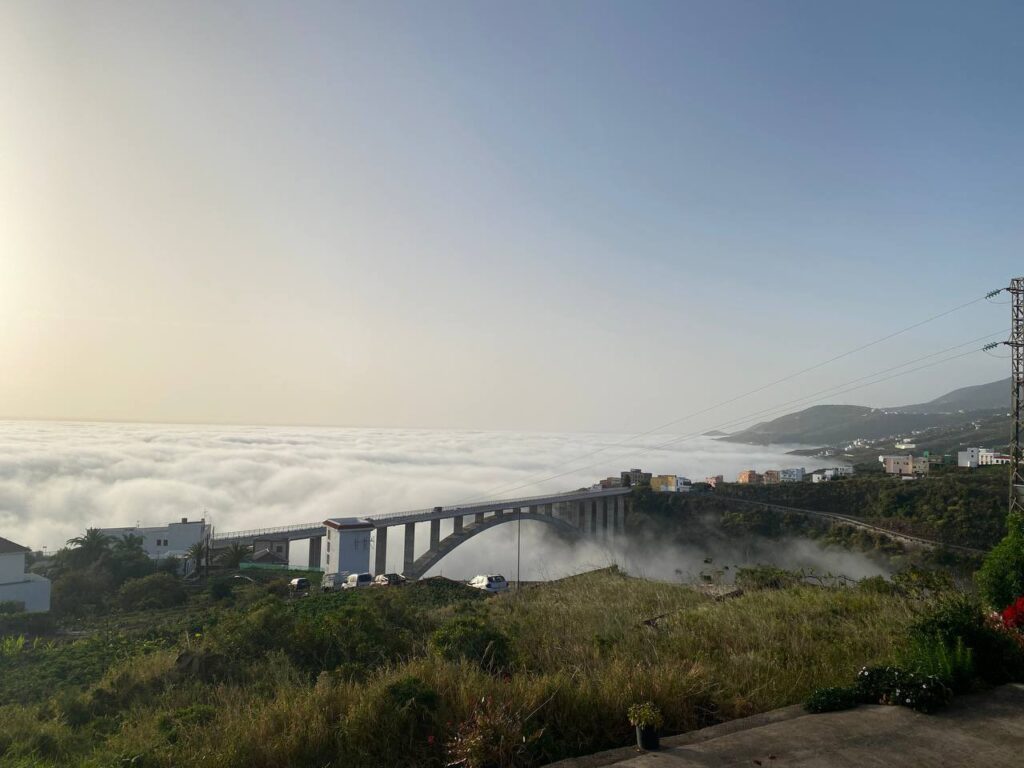 Temperaturas descendiendo en Canarias. Imagen: Conchi Ramírez, La Palma