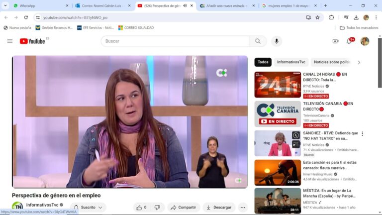 El empleo de las mujeres aún es más precario y temporal