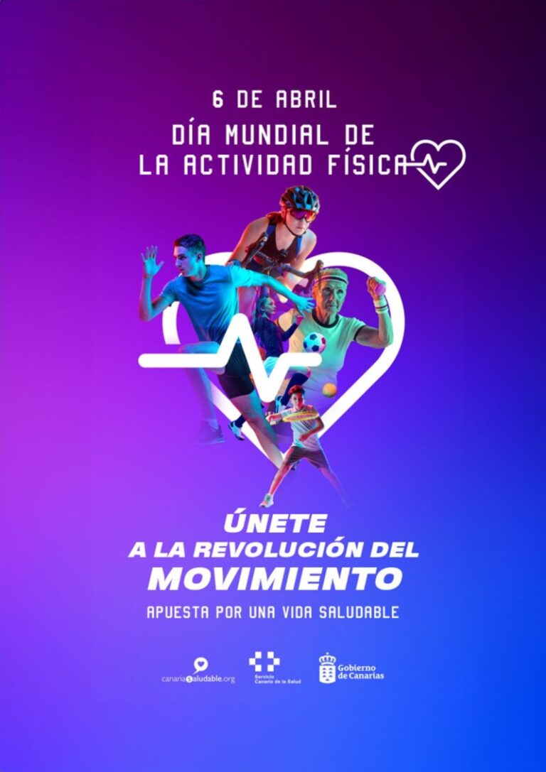 ‘Únete a la revolución del movimiento’ por el Día Mundial de la Actividad Física en Canarias
