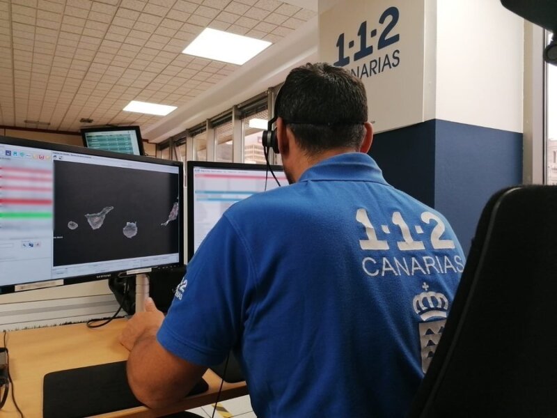 Fallece un joven tras intentar cruzar por la Autopista del Sur de Tenerife a su paso por el municipio de Adeje, como así informó el Cecoes