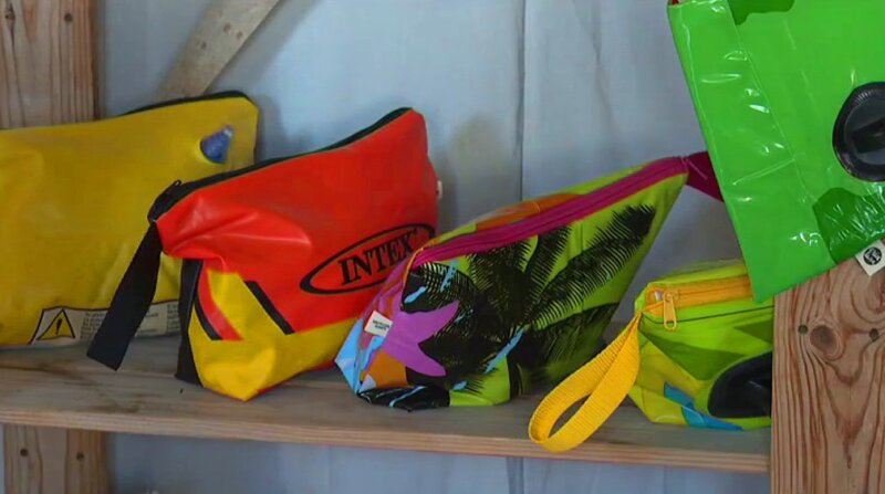 Flotadores para crear bolsos