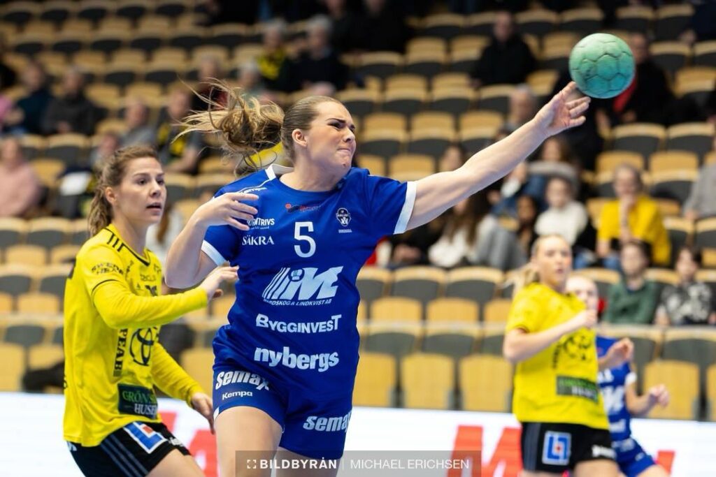 La jugadora sueca Linnea Sundholm. Imagen Rocasa Gran Canaria