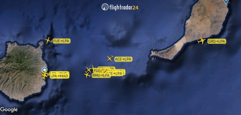 El aeropuerto de Gran Canaria recupera la normalidad tras la paralización del tráfico aéreo por un dron
