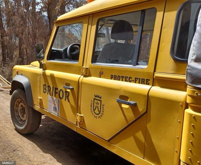 Controlado el conato de incendio forestal en la zona de La Orilla, en Tegueste
