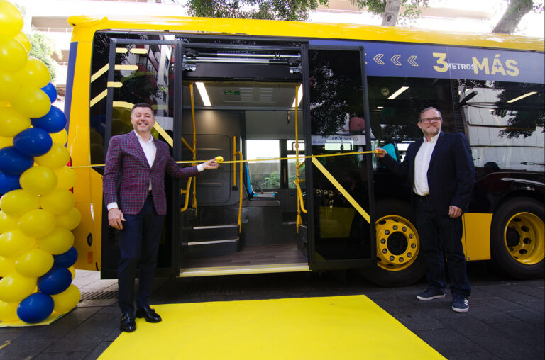 Guaguas Municipales suma cuatro vehículos 100 % eléctricos