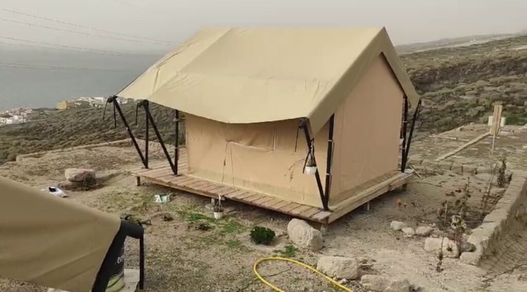 Precintan una construcción ilegal en el municipio de Güímar, en Tenerife