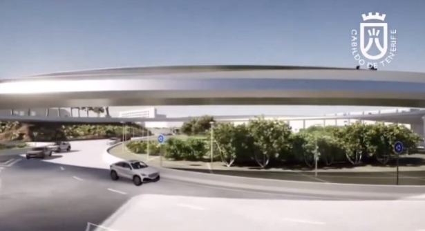 Proyecto Anillo Peatonal Padre Anchieta. Foto Cabildo de Tenerife 