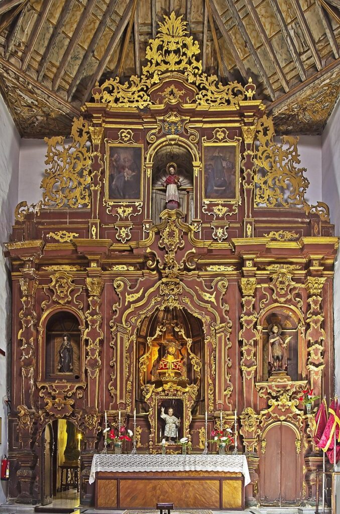 Retablo del Señor de Las Tribulaciones en la Iglesia de San Francisco de Asís