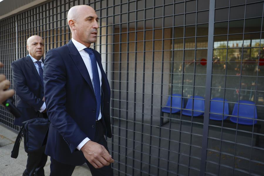 El expresidente de la Real Federación Española de Fútbol (RFEF) Luis Rubiales. Imagen EFE