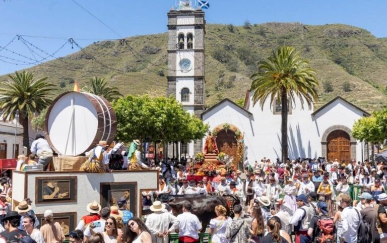 Cambios en el tráfico y servicios de Titsa por la Romería de Tegueste