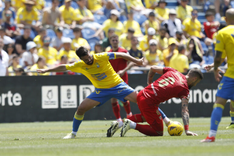 Las Palmas no logra la victoria ante El Sevilla este domingo