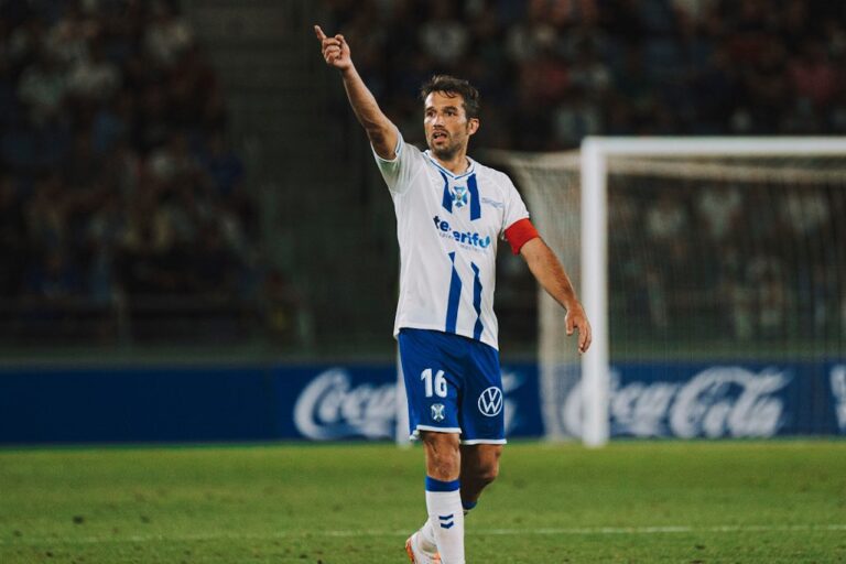 Aitor Sanz, 357 partidos con el CD Tenerife