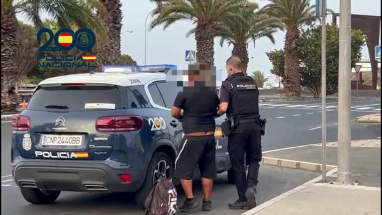 Detienen en Arrecife a un pirómano por provocar numerosos incendios