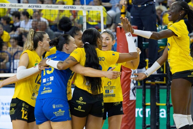 3-2. El CV Hidramar Gran Canaria cae en Menorca y se jugará el título en el cuarto partido