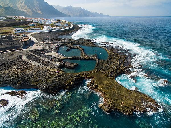 Piscinas naturales de Agaete. Imagen Turismo Gran Canaria