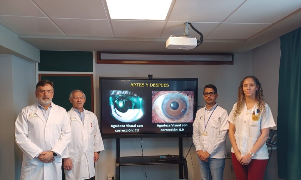 El Hospital Insular de Gran Canaria realiza exitosamente un implante de iris artificial