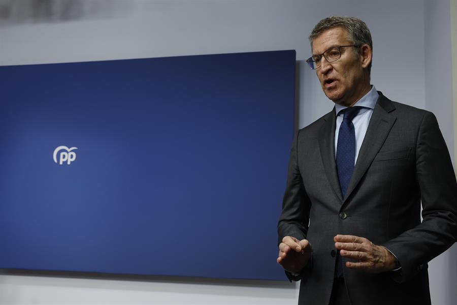 Feijóo ve un "teatrillo" de Sánchez para abandonar la negociación con el PP sobre el Poder Judicial