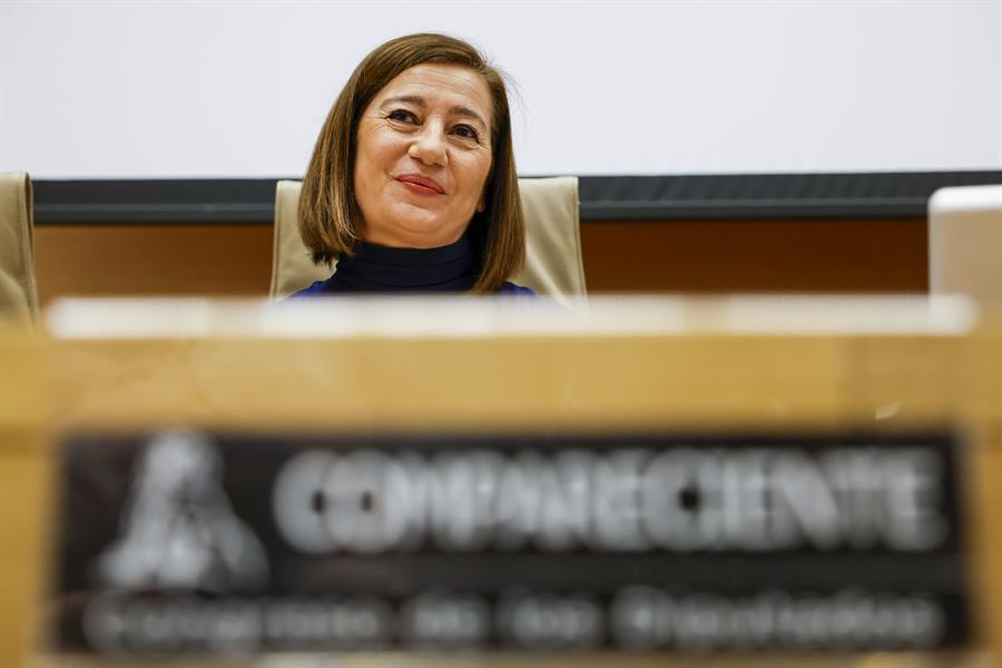 Armengol reconoce que conocía a Koldo, pero niega haber negociado compras de mascarillas con él