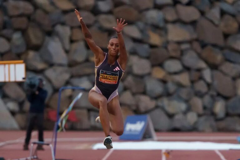 Ana Peleteiro se lleva la prueba más esperada del Canarias Athletics