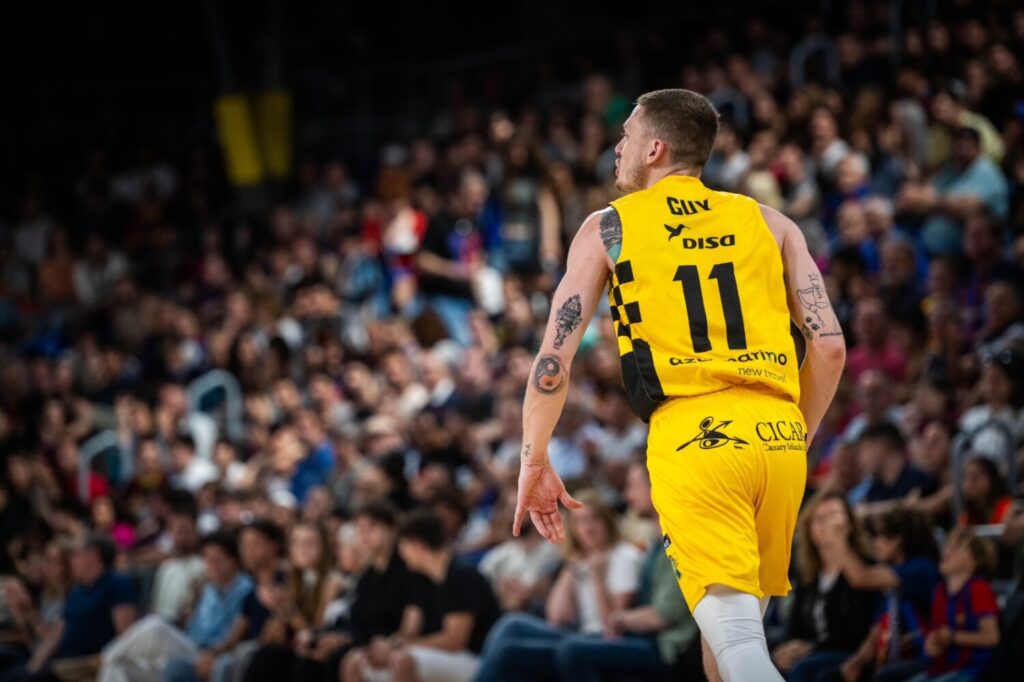 El Barça gana el primer asalto ante el Lenovo Tenerife (96-86). Imagen X Lenovo Tenerife 