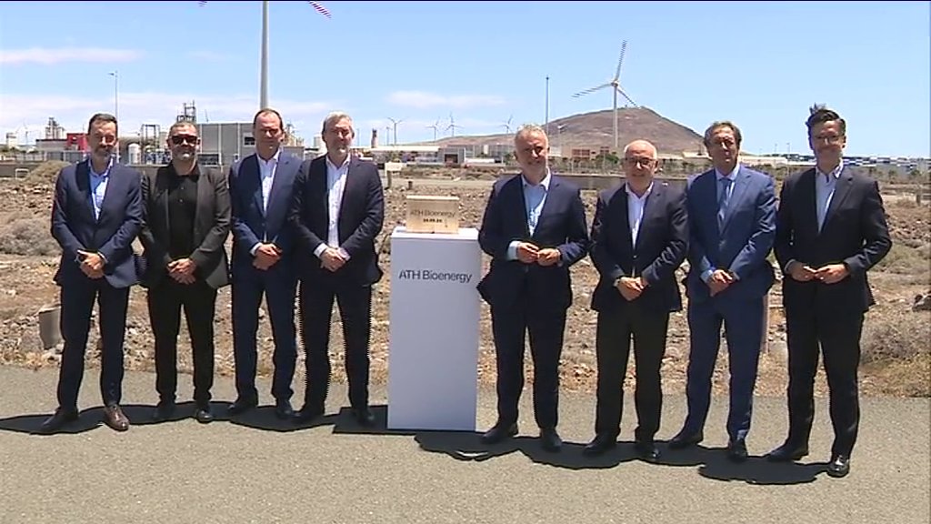 Primea instalación de transformación de biometano de residuos orgánicos de hoteles y supermercados de los cuatro previstos en Canarias. Imagen RTVC