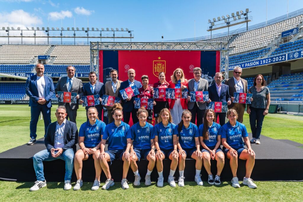 El Heliodoro Rodríguez López presentó el partido España - Dinamarca