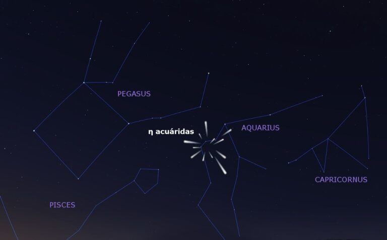 Canarias, uno de los mejores lugares para ver la lluvia de estrellas Eta Acuáridas