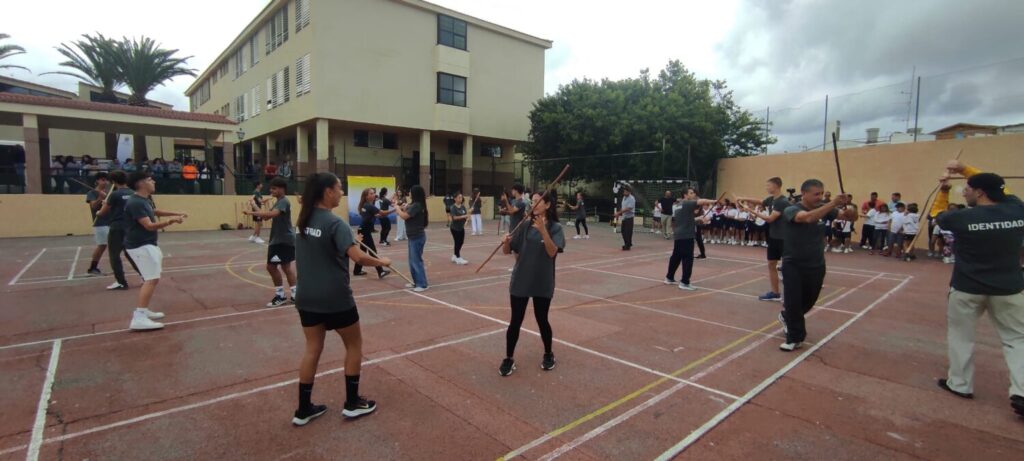 Calabazo y juego del palo, protagonistas en la Semana Canaria de Deportes Autóctonos