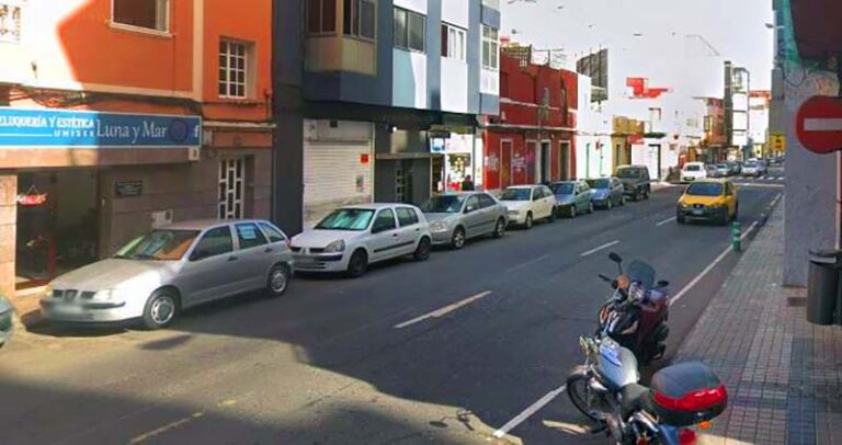 Reabierta al tráfico temporalmente la calle Fernando Guanarteme de Las Palmas de Gran Canaria