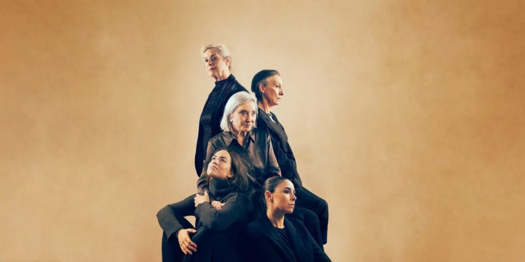 Actrices de "La isla del aire". Imagen cedida Ayuntamiento Santa Cruz de Tenerife