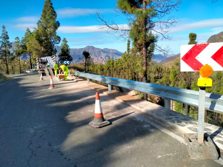El Cabildo de Gran Canaria destina 30 millones a conservar las carreteras del centro y norte de la isla
