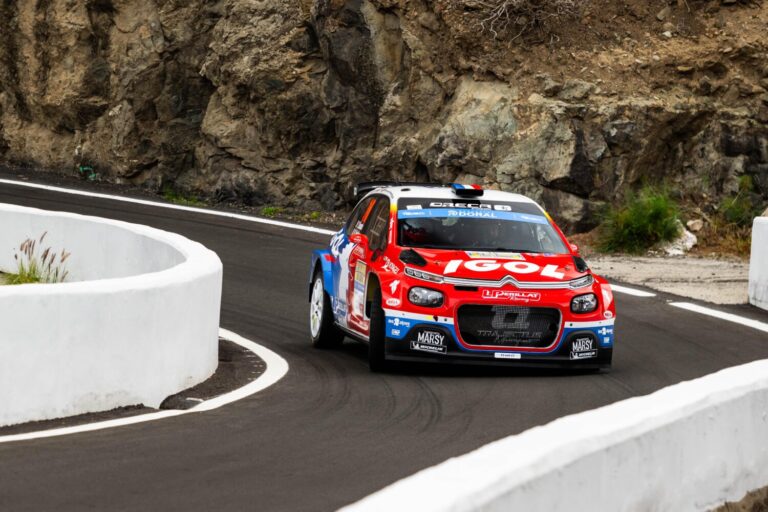 Hayden Paddon, líder del 48º Rally Islas Canarias tras la primera jornada