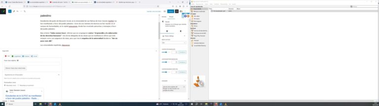 Estudiantes de la ULPGC se manifiestan a favor del pueblo palestino