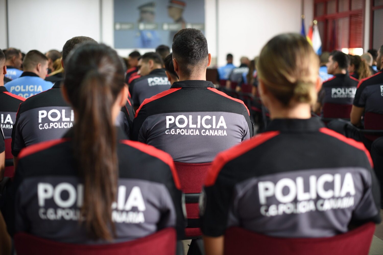 Aspirantes a Policía Canaria denuncian fraude y falta de transparencia en las oposiciones. Imagen de archivo de Agentes de la Policía Canaria. Cedida por la Policía Canaria.