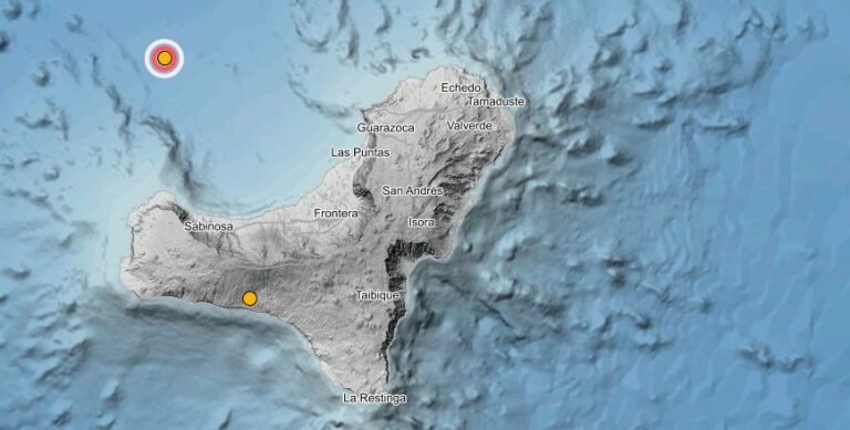 Dos seísmos registrados en la zona de El Hierro