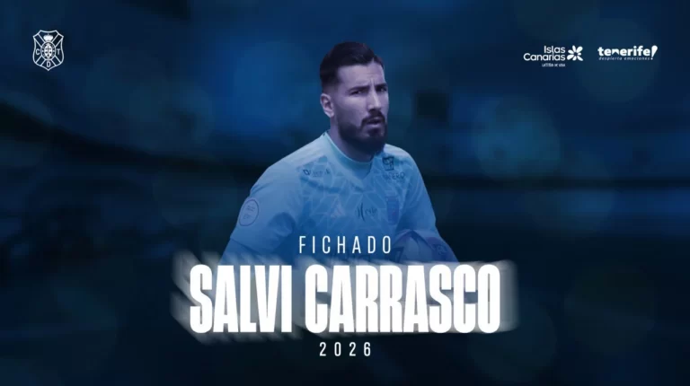 El Tenerife ficha al guardameta malagueño Salvi Carrasco