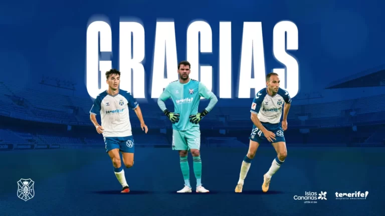 El CD Tenerife despide a varios jugadores tras finalizar sus contratos