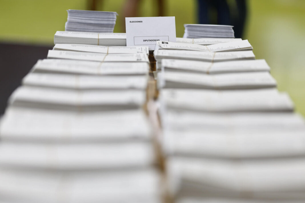 Centro de votación. EFE