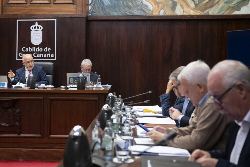 El Cabildo de Gran Canaria aprueba 24 iniciativas en interés de la isla