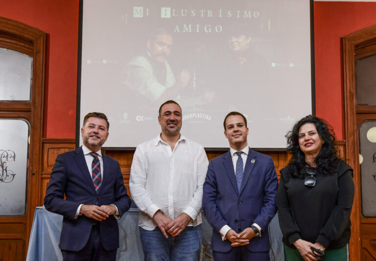 ‘Mi ilustrísimo amigo’ se rueda en Gran Canaria sobre Galdós