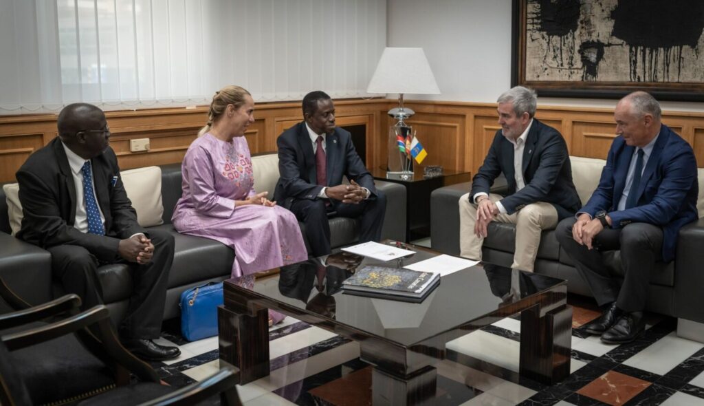 Refuerzo de la cooperación con Gambia. Imagen Gobierno de Canarias