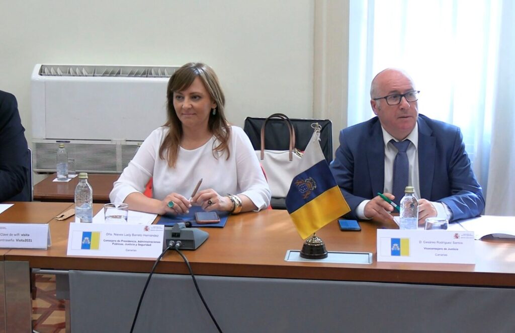 Representación del Gobierno de Canarias en el Consejo Territorial de Memoria Democrática. Imagen Gobierno de Canarias