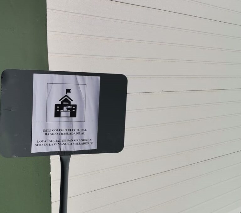 Varios colegios electorales de Telde cambian de sede