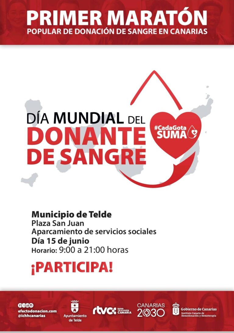 Telde acoge su primera maratón de donación de sangre