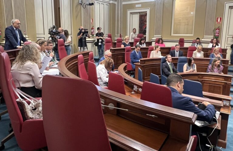 Pleno del Parlamento: Domínguez lamenta el “bajo cumplimiento” del pacto migratorio